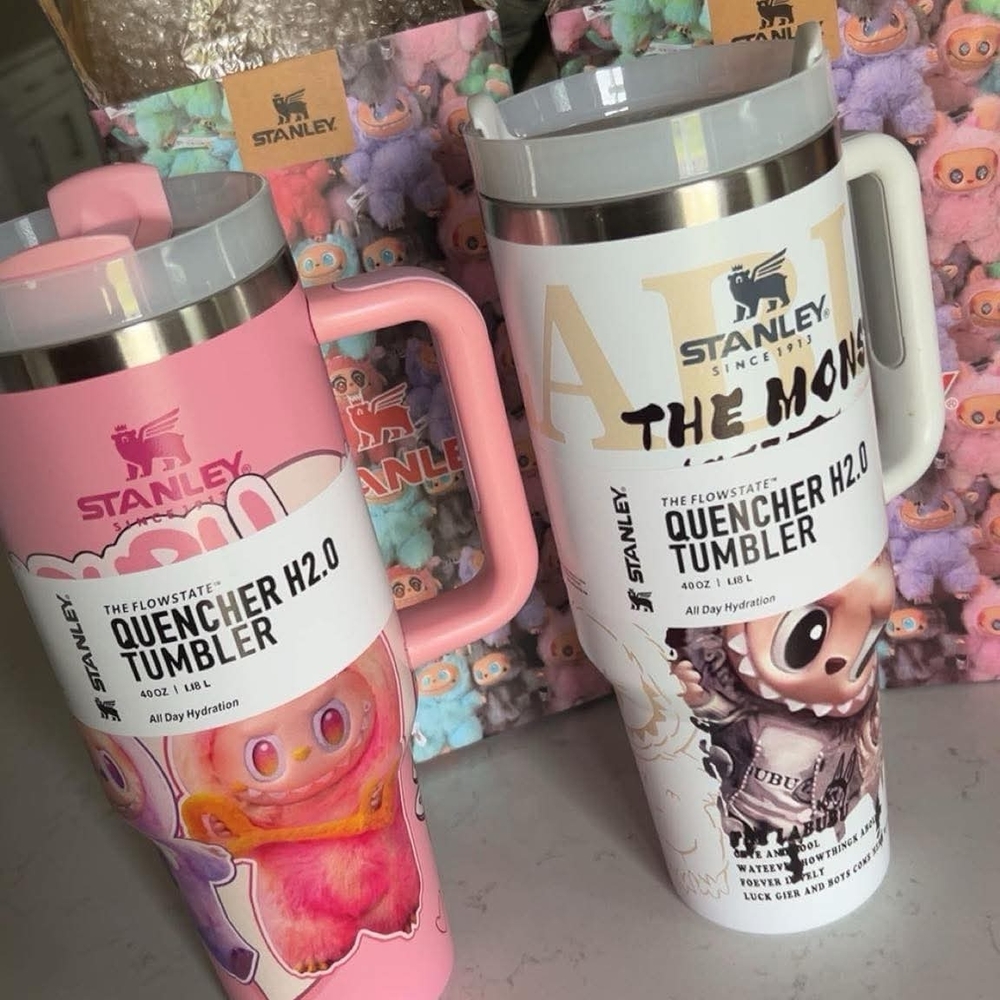 Stanley Pink (WHITE NO LONGER AVAILABLE) Quencher H2.0 Tumbler